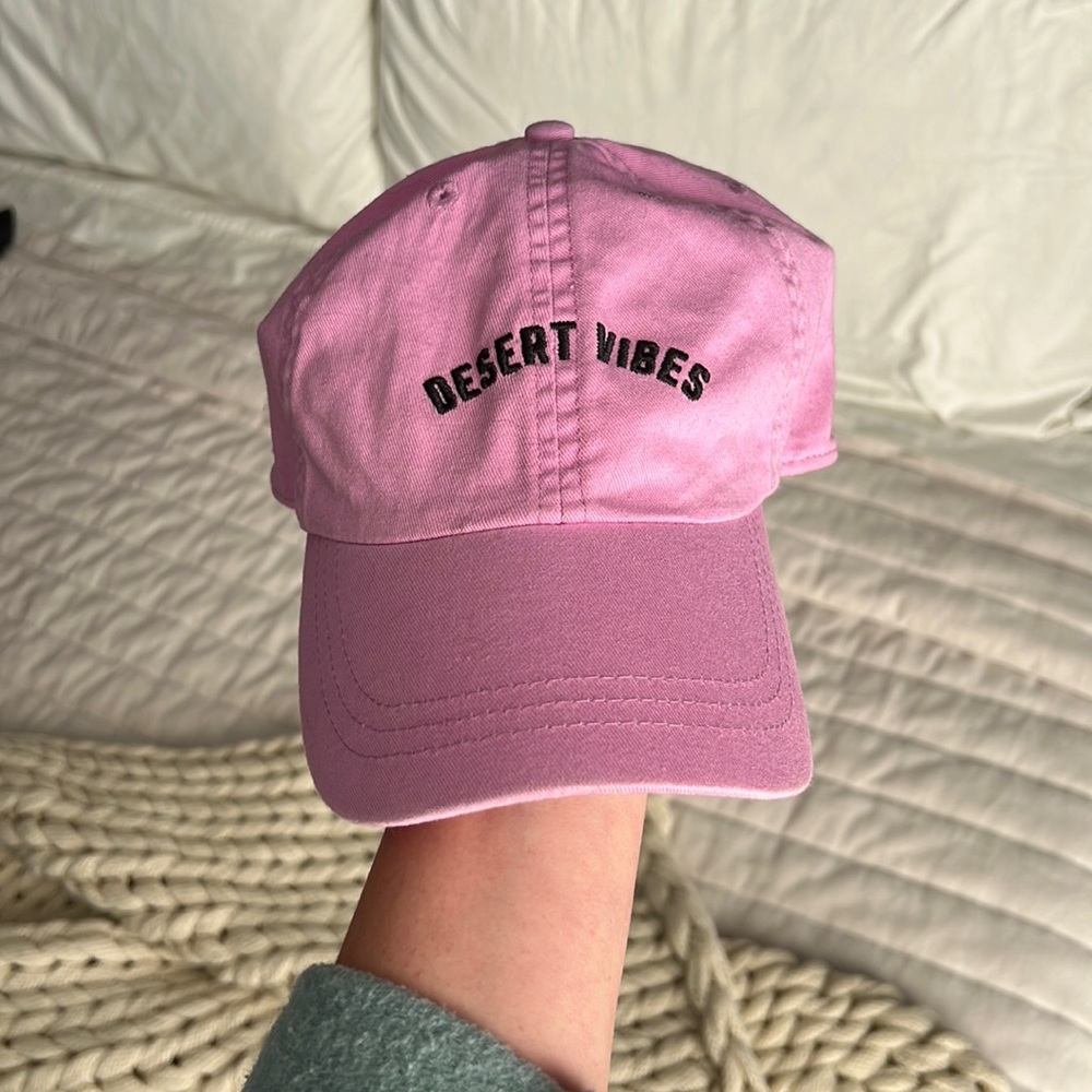 PINK desert vibes hat